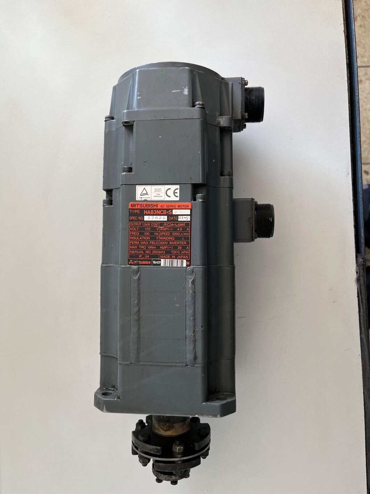 MITSUBISHI HA83NCB-S Servo Motor